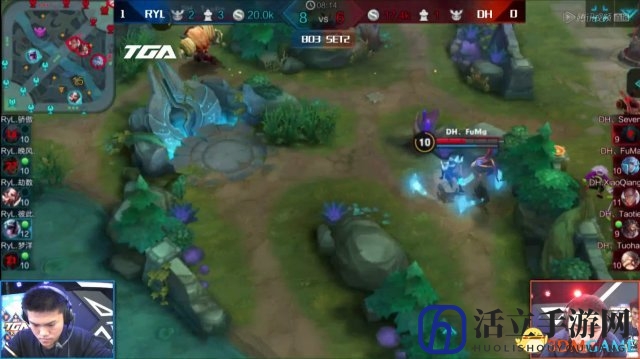 TGA 2017广州季军战第二局 RYL一鼓作气攻破DH