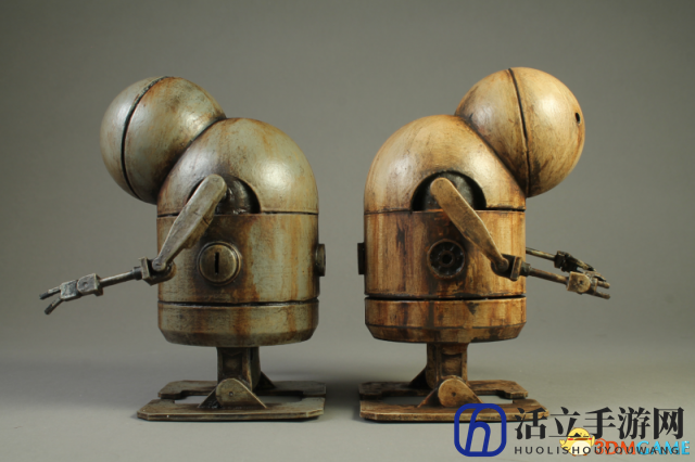 粉丝3D打印自制《尼尔：机械纪元》小机器人模型