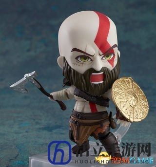 《战神4》奎托斯粘土人手办曝光 史上最萌的奎爷