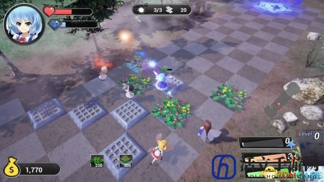 华丽塔防 同人东方《幻想乡守护者》确定登陆PS4平台