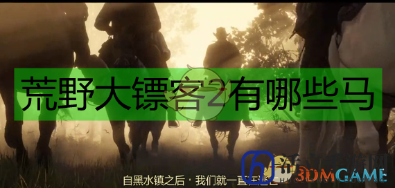 《荒野大镖客2》全马匹一览