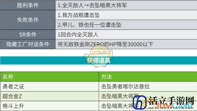 《超级机器人大战X》第28话黑暗与光明SR攻略