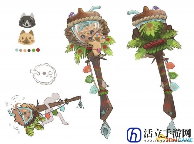 《怪物猎人:世界》武器设计大赛冠军 动力推进大剑
