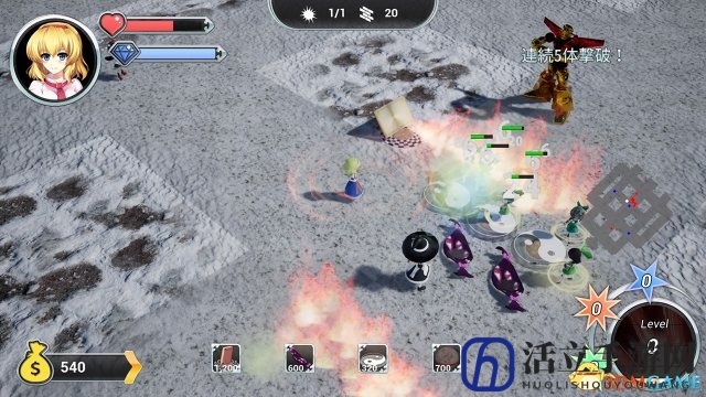 华丽塔防 同人东方《幻想乡守护者》5.1日登陆PS4