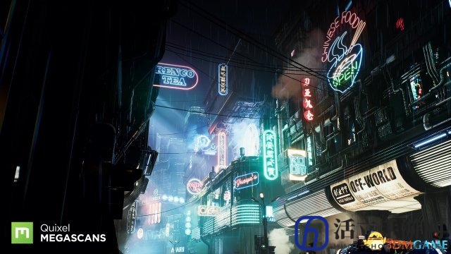 国外设计师利用虚幻4引擎重制《银翼杀手》场景