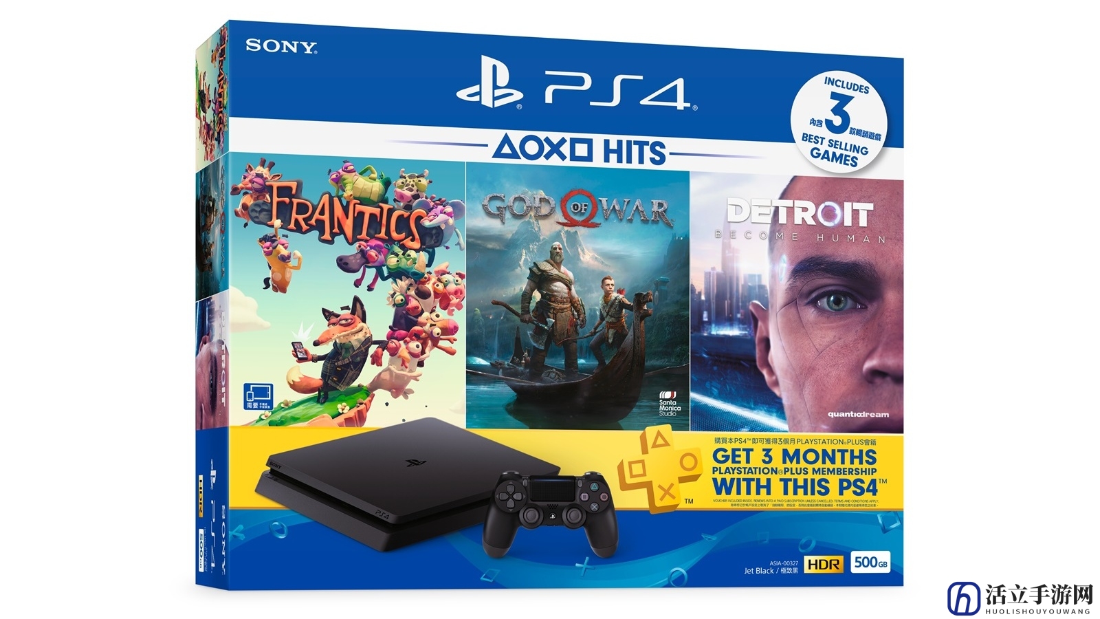 只要2000多！PS4“HITS”套装送《战神4》《底特律》3个月PS Plus