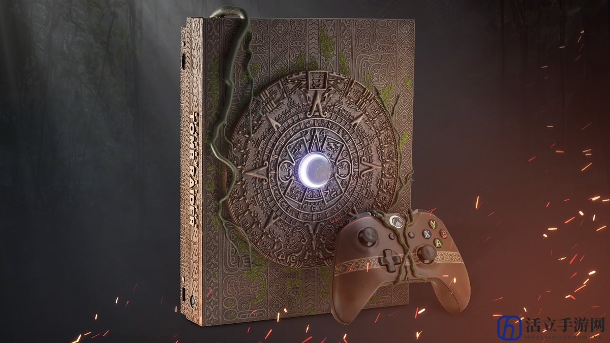 《古墓丽影：暗影》官方晒“古墓”版XB1X 玛雅图腾帅