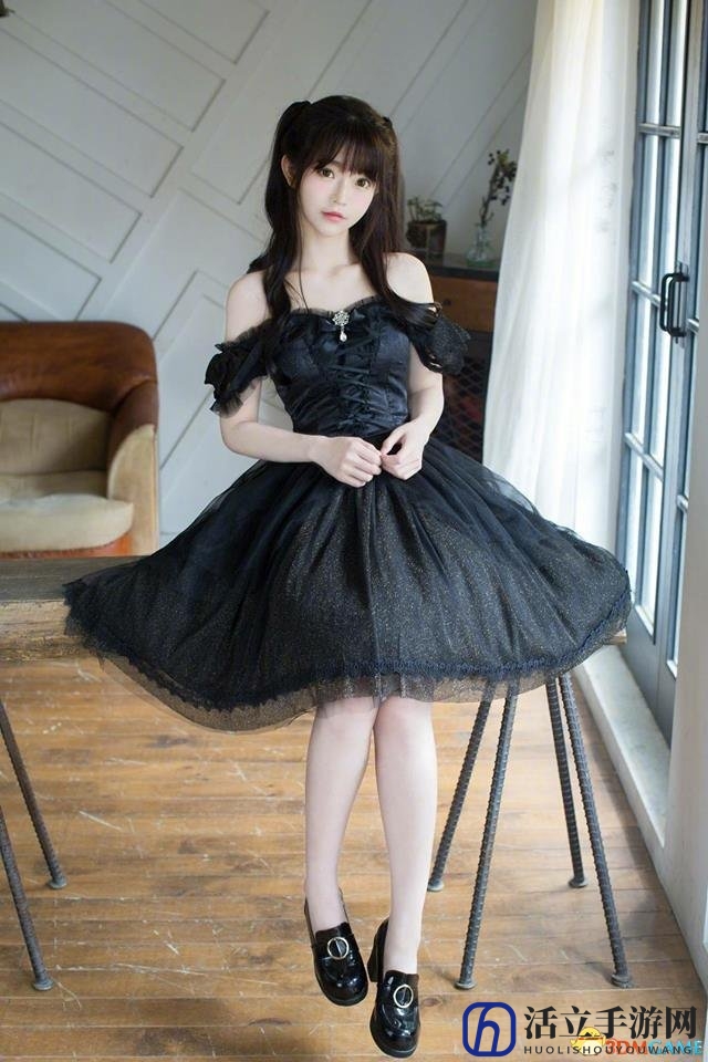 韩国第一美少女Yurisa美照 暗黑风格的哥特式萝莉
