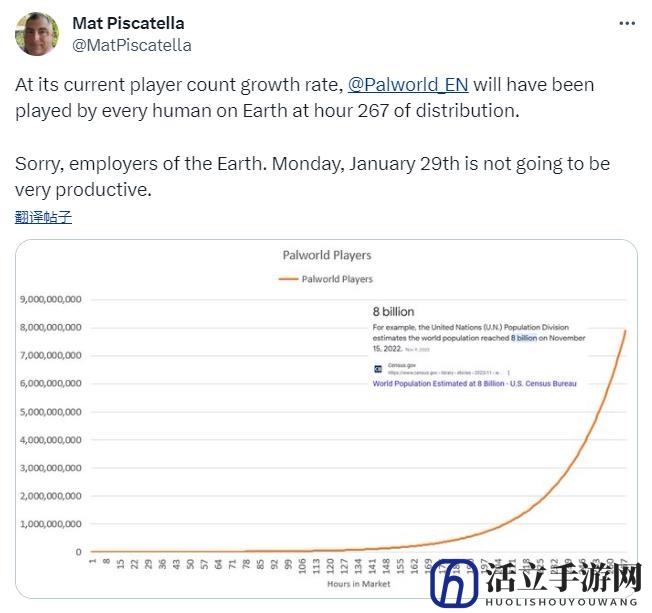 《幻兽帕鲁》Steam在线人数突破百万 玩家：做到了GF做不到的事