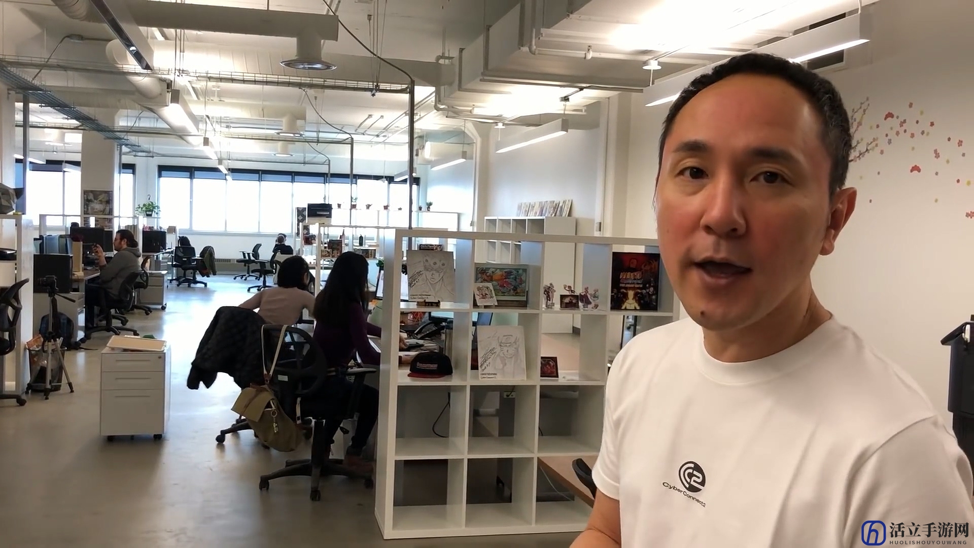 火影忍者游戏开发商老总带你一起逛制作工作室