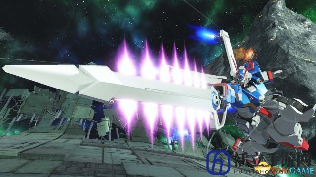 《高达Versus》对战实况 是男人就开6部钢坦克！