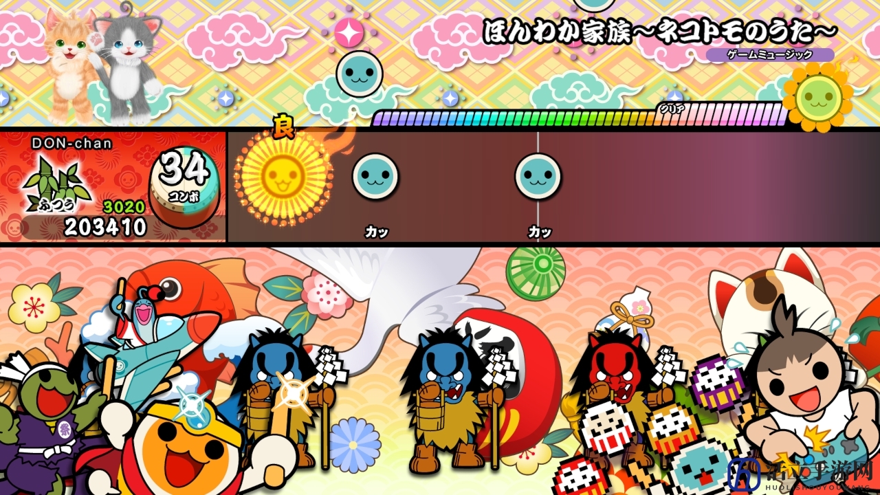 萌猫免费参战！《太鼓达人Switch版》最新联动更新