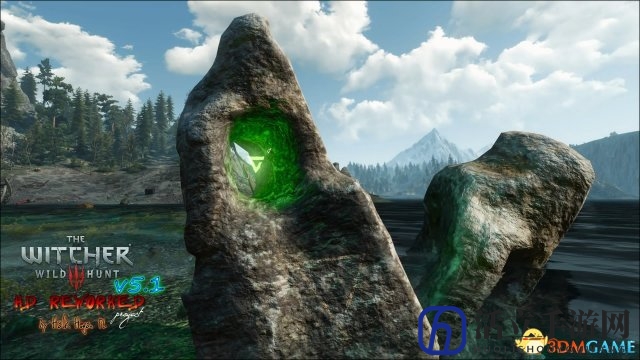 《巫师3》高清MOD新版本发布 重制画面焕然一新