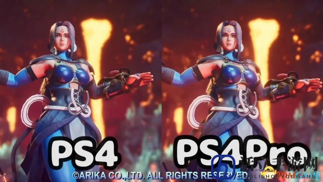 《格斗领域EX》PS4与PS4Pro对比 谁的画面更强?