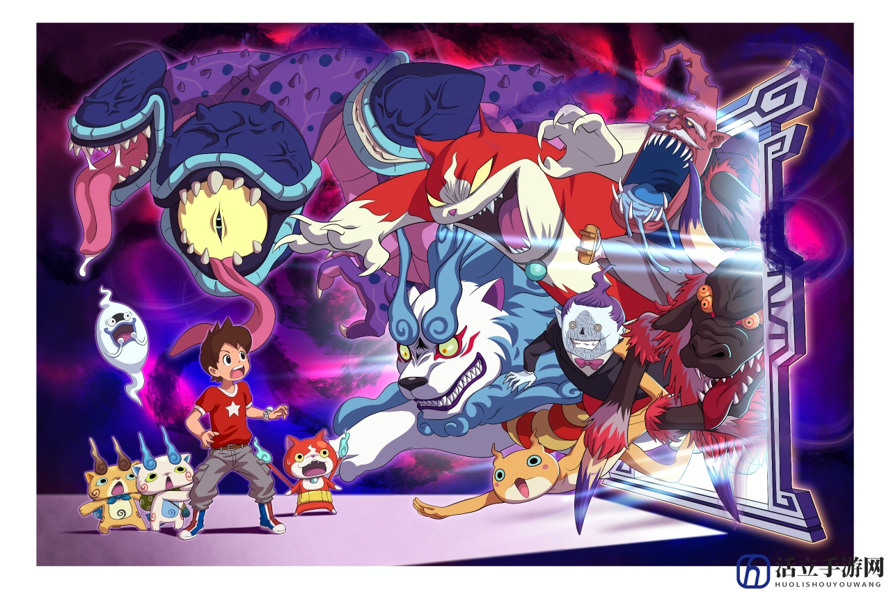 另系妖怪大混战！Switch《妖怪手表4》最新截图公开 