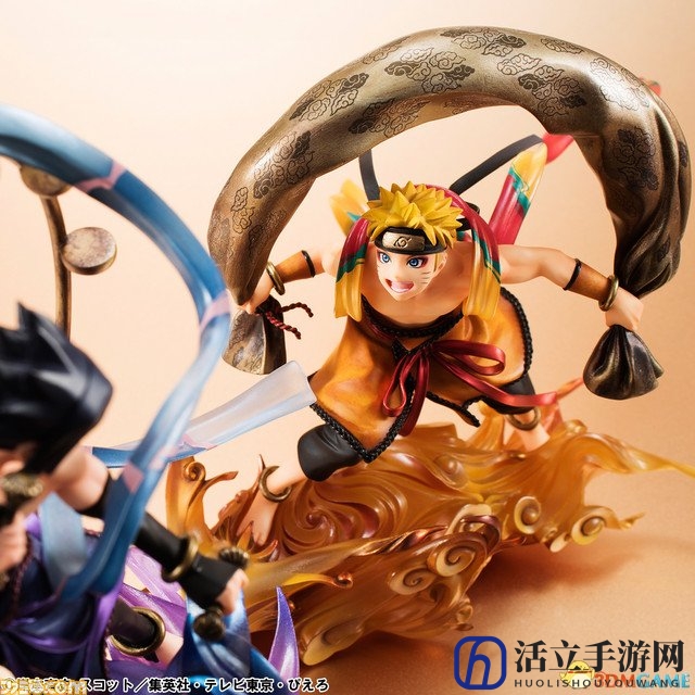风雷双神！《火影忍者》鸣人&佐助飘逸驱神手办登场