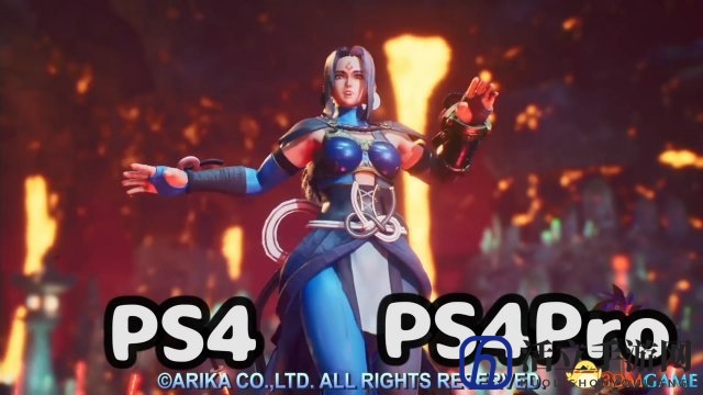 《格斗领域EX》PS4与PS4Pro对比 谁的画面更强?