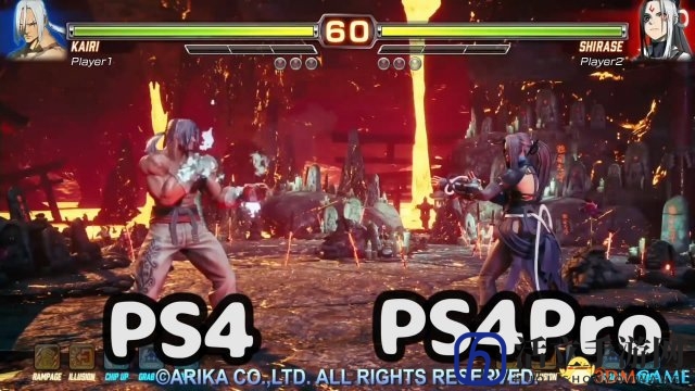 《格斗领域EX》PS4与PS4Pro对比 谁的画面更强?