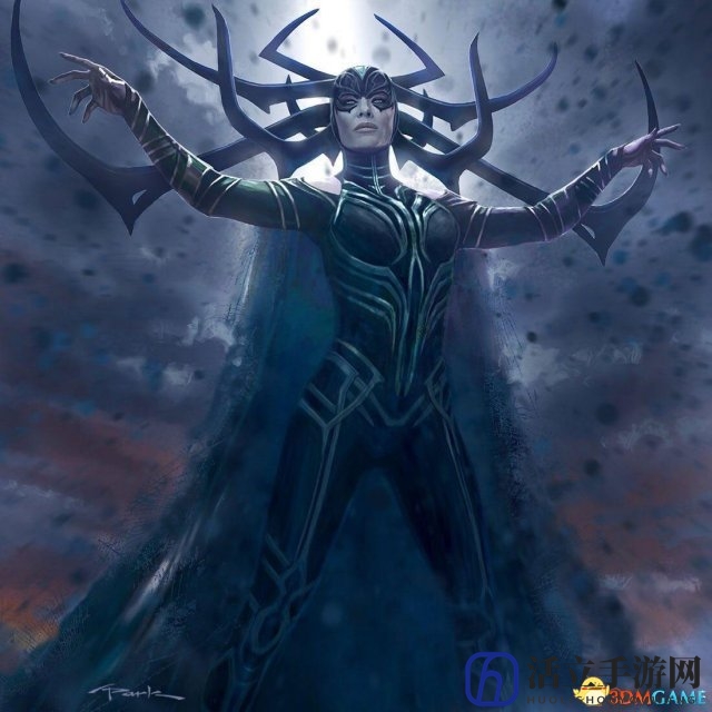 《雷神3》概念图海拉自带死亡气息 女武神英姿飒爽