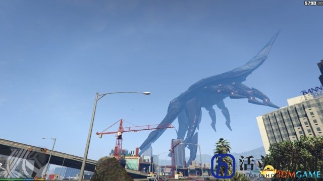 《质量效应》船长寻踪，收割者降临《GTA5》世界