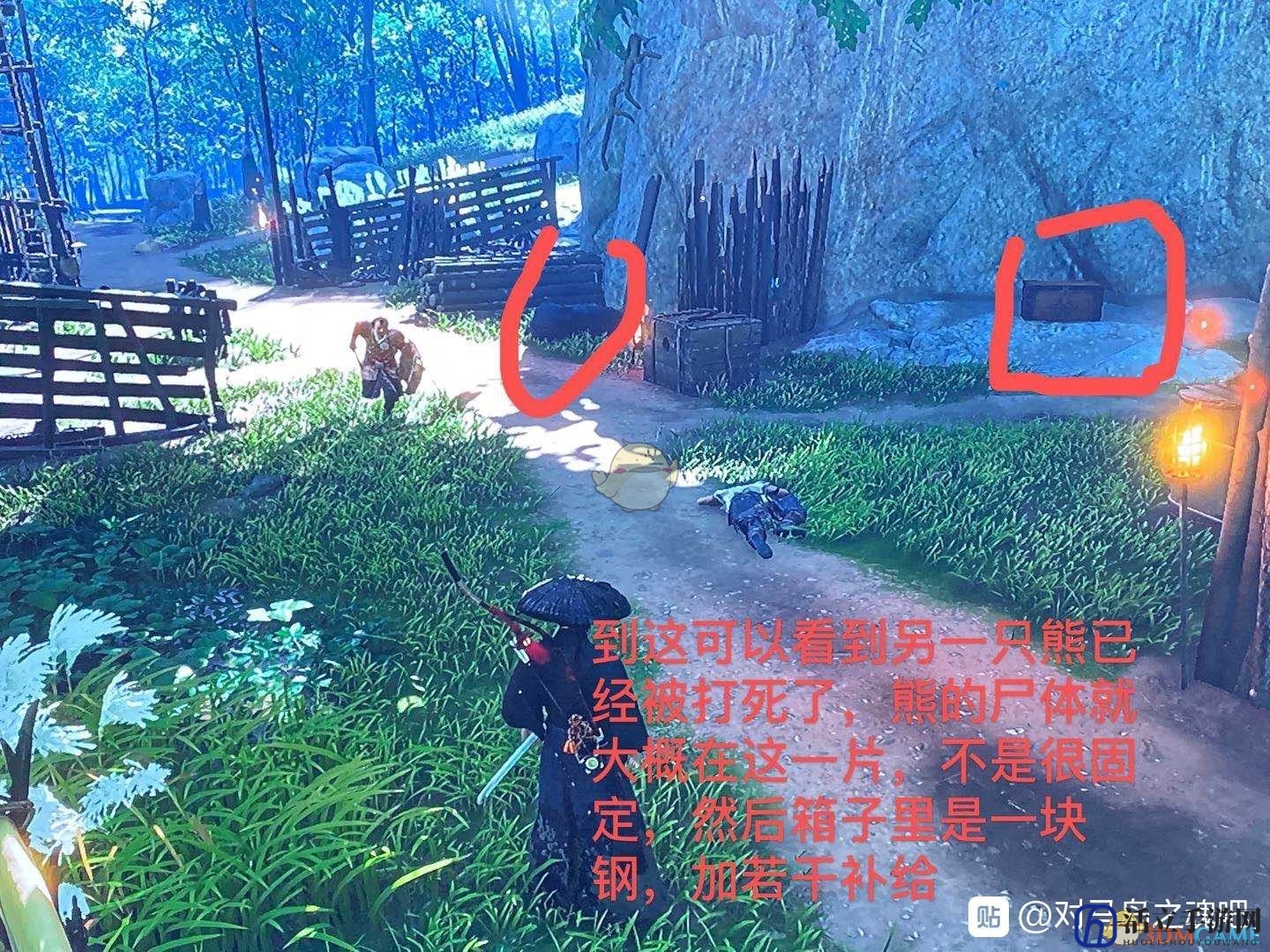 《对马岛之鬼》刷材料地点及方法分享
