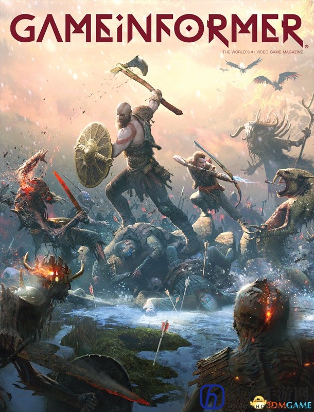 奎爷霸气 《战神4》登上GameInformer杂志封面