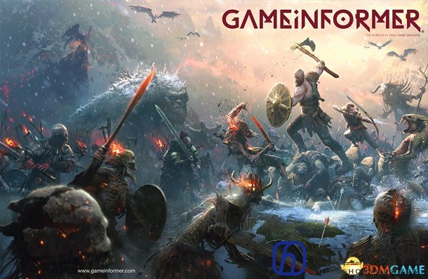奎爷霸气 《战神4》登上GameInformer杂志封面
